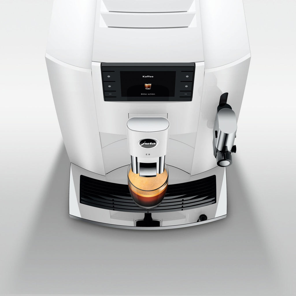 Jura E8 (EC) Kaffee-Vollautomat (EC) Piano White