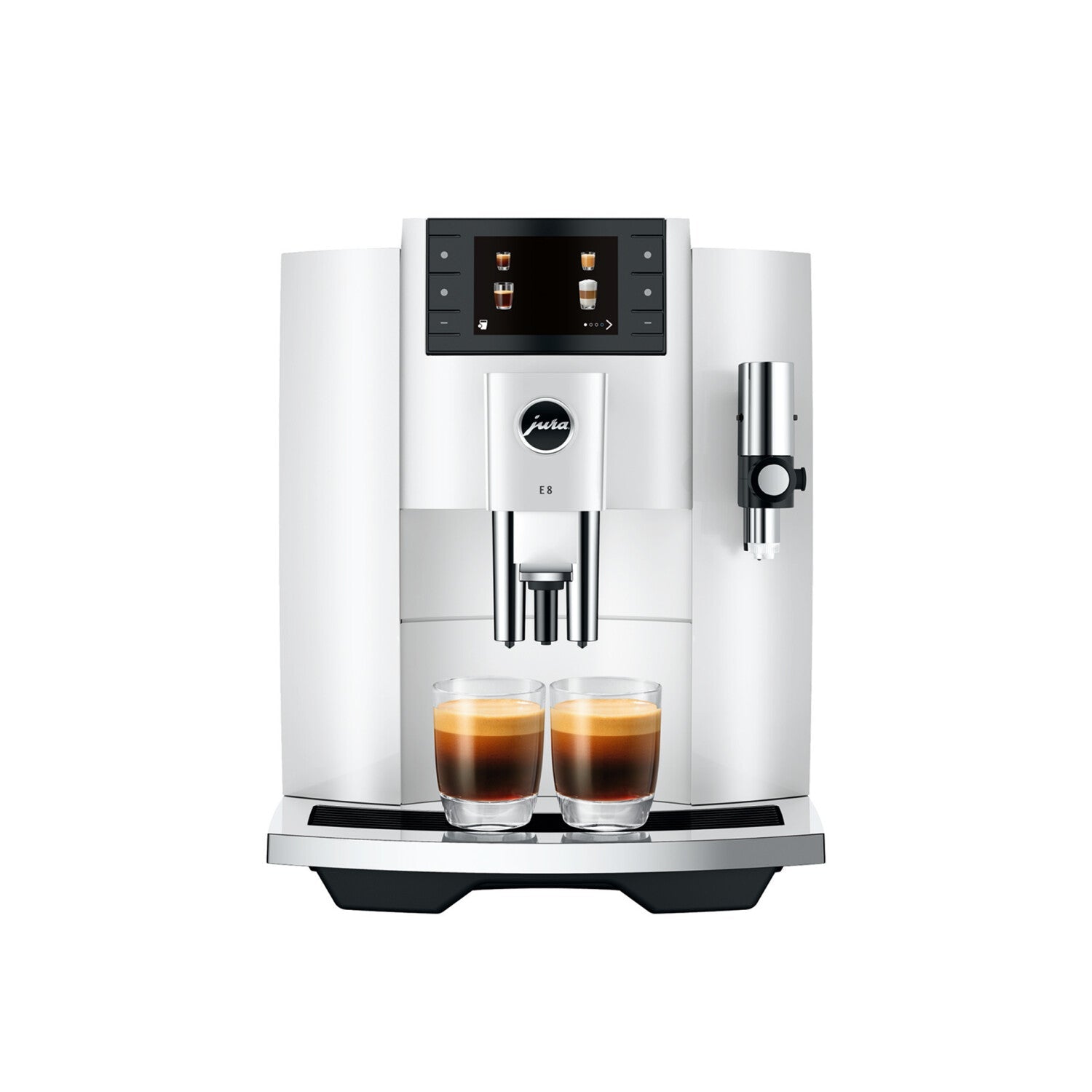 Jura E8 (EC) Kaffee-Vollautomat (EC) Piano White